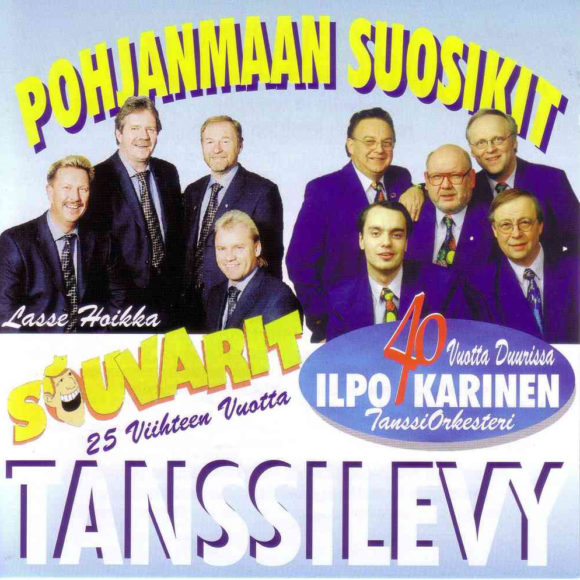 Lasse Hoikka & Souvarit ja Ilpo Karinen - Pohjanmaan suosikit tanssilevy CD